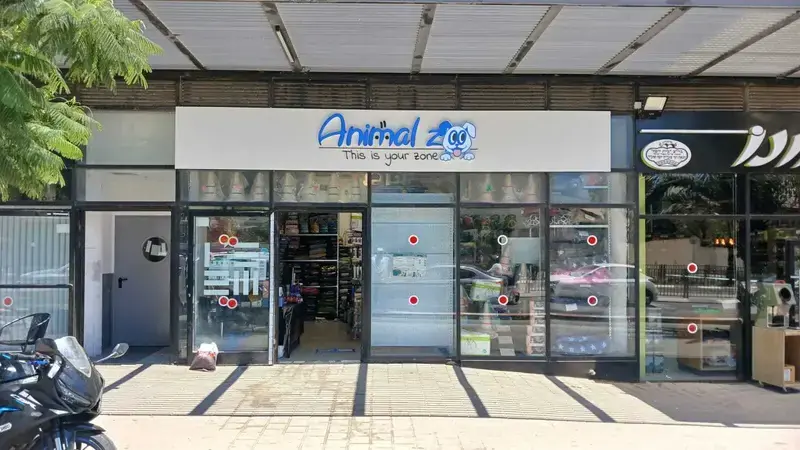 LED illuminated sign for Animal Zoo pet store